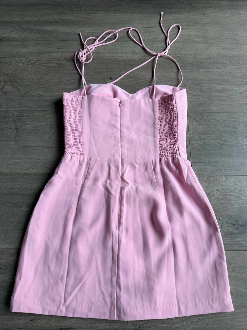 Amanda Uprichard Taylor Romper in Antique Rose (light pink) - size medium - Picture 4 of 4
